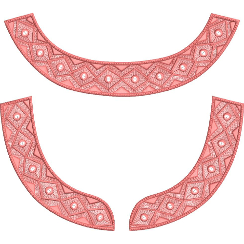 Neck Gala Embroidery Design