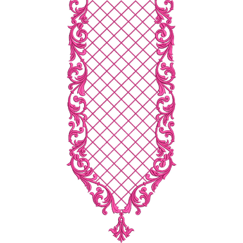 Neck Kurta Embroidery Design