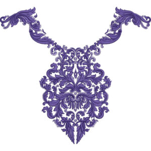 Neck Kurta Embroidery Design