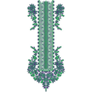 Neck Gala Embroidery Design