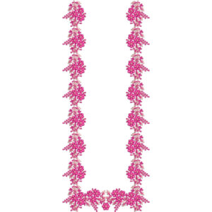 Unique Neck Embroidery Design