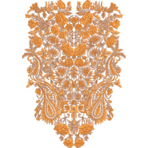Neck Gala Embroidery Design