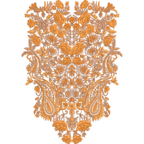 Neck Gala Embroidery Design
