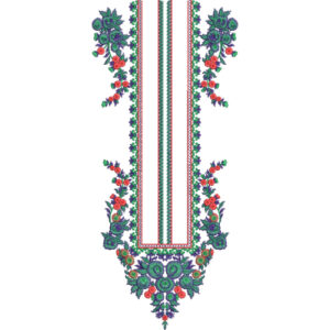 Beautiful Neck Embroidery Design