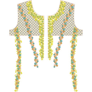 Neck Kurta Embroidery Design