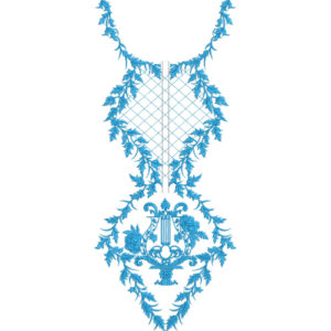 Simple Neck Embroidery Design
