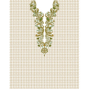 Unique Neck Embroidery Design