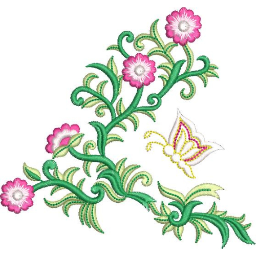 Neck Kurta Embroidery Design