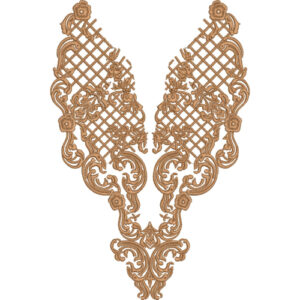 Beautiful Neck Embroidery Design
