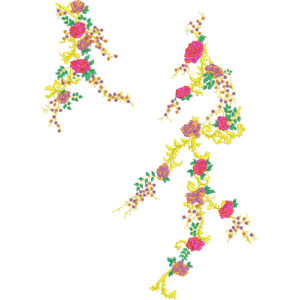 Neck Gala Embroidery Design