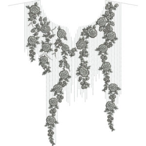 Neckline Embroidery Design
