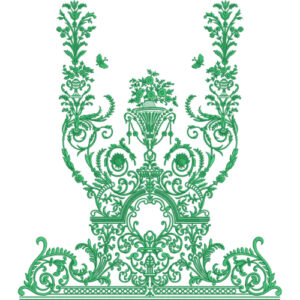 Neckline Embroidery Design