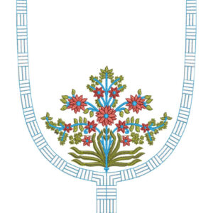 Neck Kurta Embroidery Design