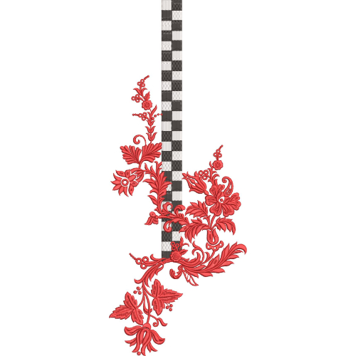 Neck Gala Embroidery Design