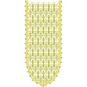 Neckline Embroidery Design