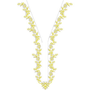 Neck Gala Embroidery Design
