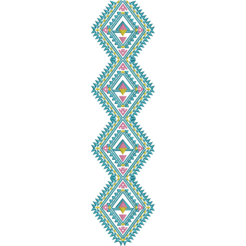 Neck Kurta Embroidery Design