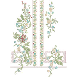 Beautiful Neck Embroidery Design