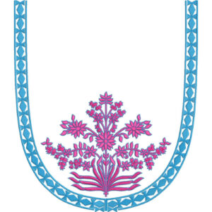 Simple Neck Embroidery Design
