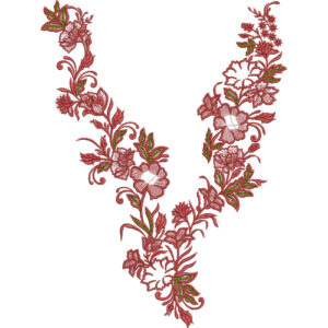 Neck Kurta Embroidery Design
