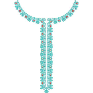 Neck Gala Embroidery Design