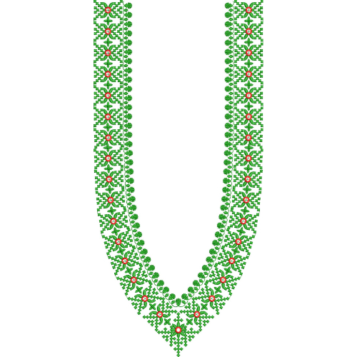 Neck Kurta Embroidery Design