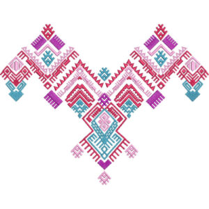 Simple Neck Embroidery Design