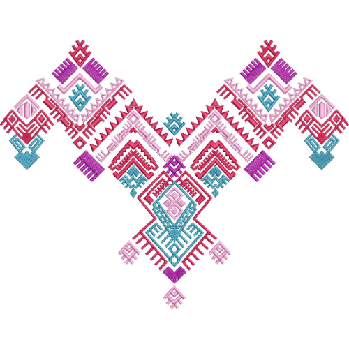 Simple Neck Embroidery Design