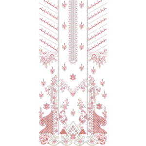 Unique dress Embroidery Design