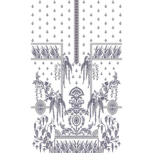 Beautiful Dress Embroidery Design