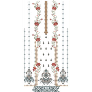 Beautiful Dress Embroidery Design