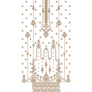 Unique dress Embroidery Design