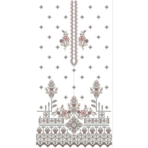 Beautiful Dress Embroidery Design