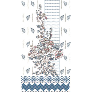 Unique dress Embroidery Design