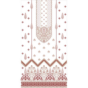Flower Dress Embroidery Design