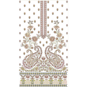 Unique dress Embroidery Design