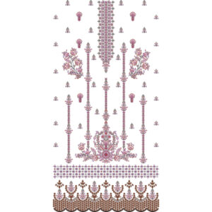 Beautiful Dress Embroidery Design