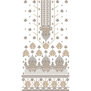 Unique dress Embroidery Design