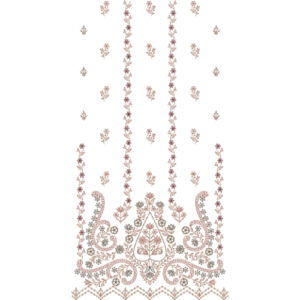 Beautiful Dress Embroidery Design