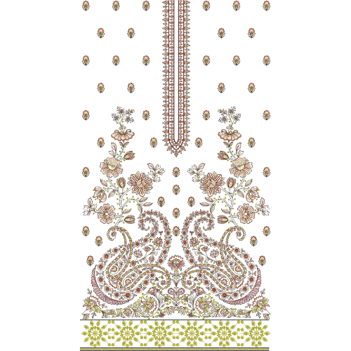 Dress Embroidery Design