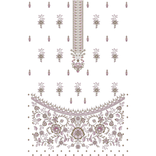 Dress Embroidery Design
