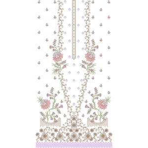 Simple Dress Embroidery Design