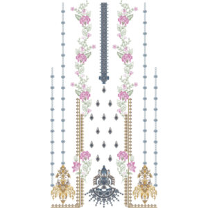 Dress Embroidery Design
