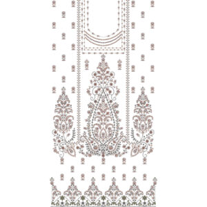 Beautiful Dress Embroidery Design