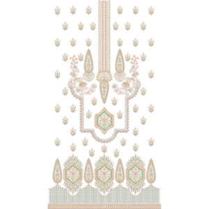 Flower Dress Embroidery Design