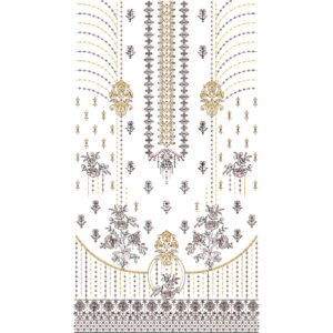 Flower Dress Embroidery Design