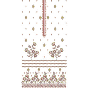 Unique dress Embroidery Design