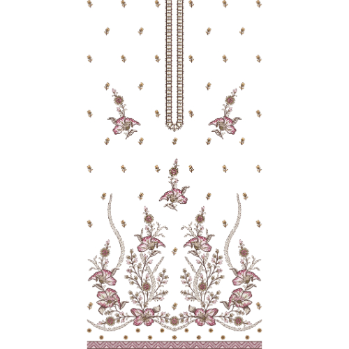Dress Embroidery Design