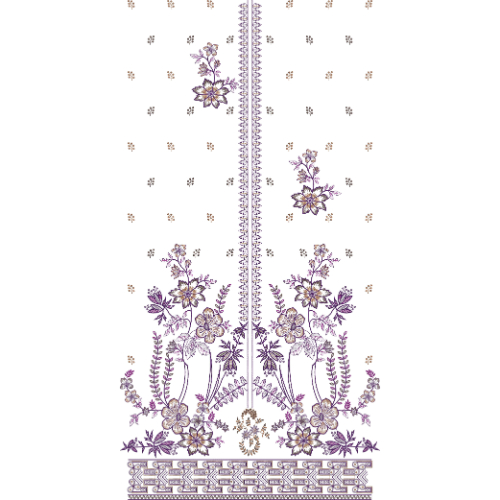 Beautiful Dress Embroidery Design