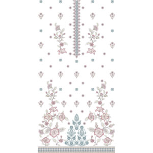 Unique dress Embroidery Design